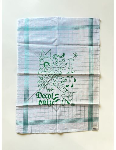 Marder - Geschirrtuch - Decolonize - @ No Borders