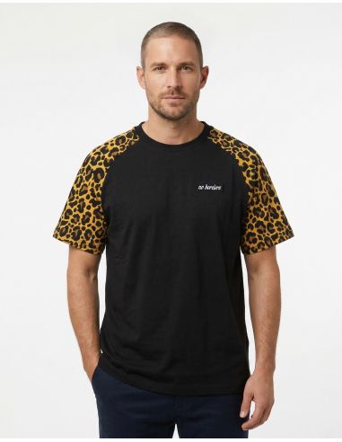 Leo Raglanärmel - No Borders - T-Shirt - Black - @ No Borders