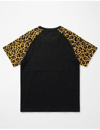 Leo Raglan Sleeves - No Borders - T-Shirt - Black - @ No Borders