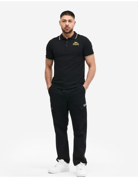 lonsdale-t-shirt-sounds-four-black-rainbow-vorderseite