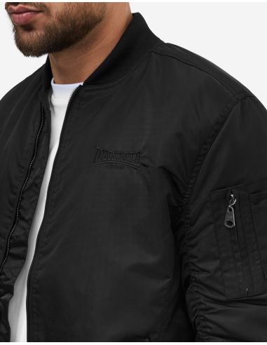 Lonsdale - Bomber Jacket - Poolstock - Black - @ No Borders