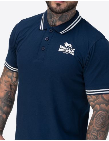 Lonsdale - Polo - Rhodes - Navy - @ No Borders