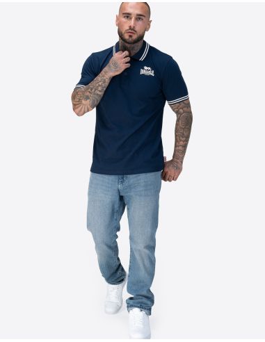 Lonsdale - Polo - Rhodes - Navy - @ No Borders