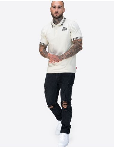 Lonsdale - Polo - Rhodes - Beige - @ No Borders