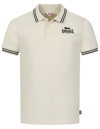 Lonsdale - Polo - Rhodes - Beige - @ No Borders