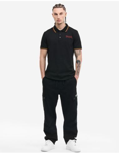 Lonsdale - Polo - Tursdale - Black - @ No Borders