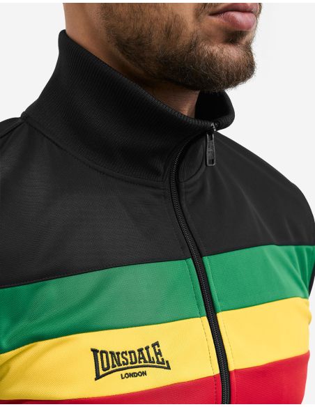 lonsdale-trainingsjacke-sound-three-black-detail lonsdale-trainingsjacke-sound-three-black-detail