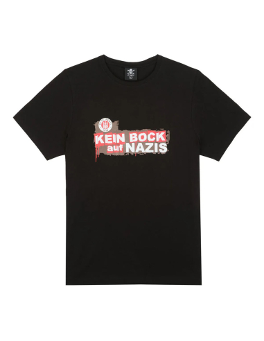 St. Pauli - T-Shirt - Kein Bock Auf Nazis - Black - @ No Borders