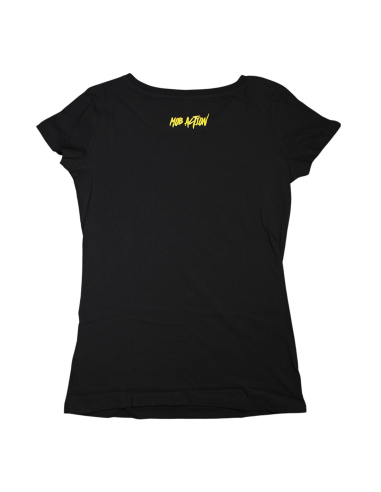 Defend Rojava - Mob Action - T-Shirt tailliert - Black - @ No Borders