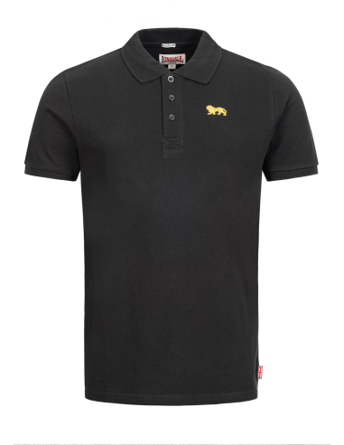 Lonsdale - Polo - Whalton - Black - @ No Borders