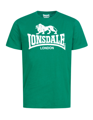 Lonsdale - T-Shirt - Logo - Bottle Green - @ No Borders