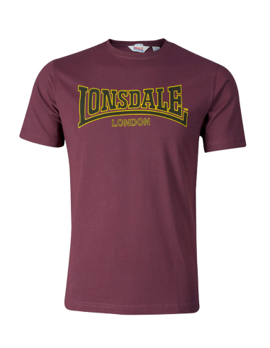 Lonsdale - T-Shirt - Classic - Vintage Oxblood - @ No Borders