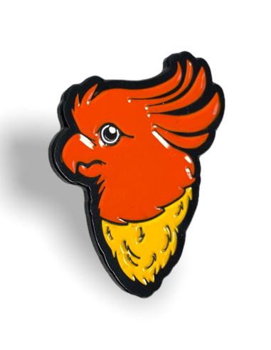 No Borders Kakadu - Pin - @ No Borders