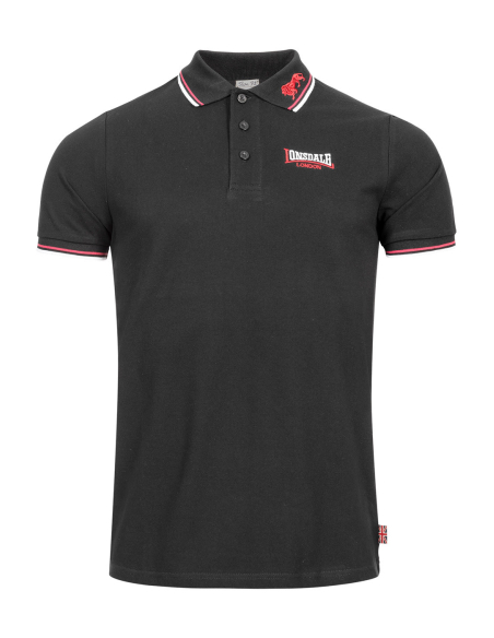 Lonsdale - Polo - Lion - Black