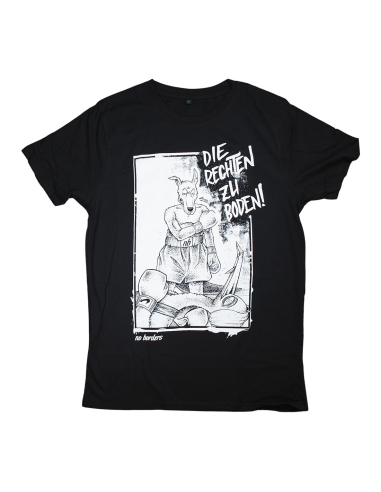 Die Rechten zu Boden - No Borders - T-Shirt - Black - @ No Borders