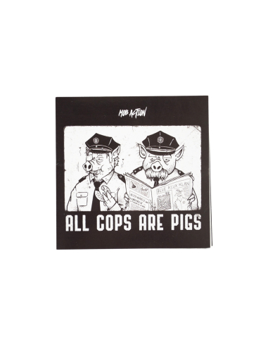 All Cops Are Pigs - Sticker - @ No Borders