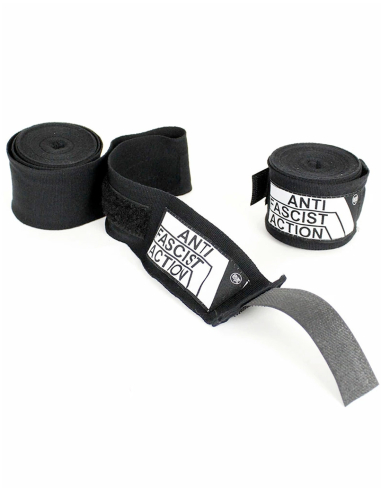 AFA 2.0 - Less Talk - Handwraps 450cm - Black - @ No Borders