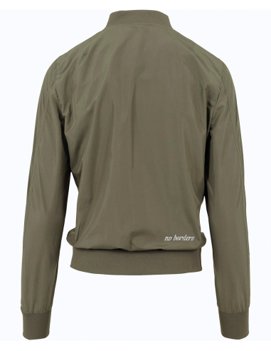 No Borders Cockatoo - Light Bomber Jacket fitted - Olive - @ No Borders