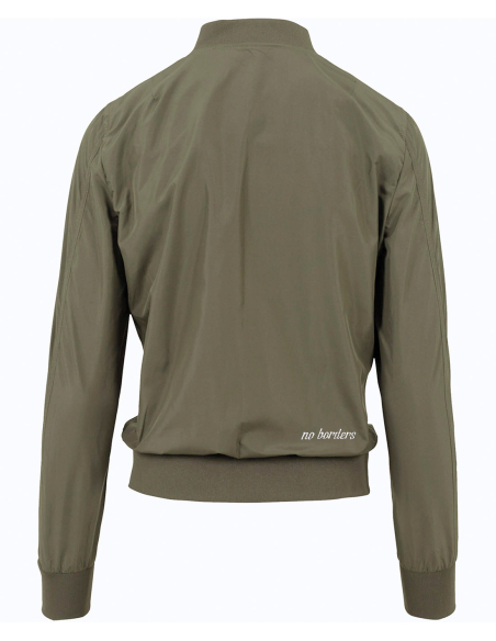 No Borders Kakadu - Dünne Bomberjacke tailliert - Olive