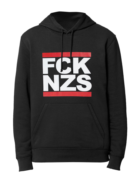 FCK NZS - True Rebel - Hoodie - Black