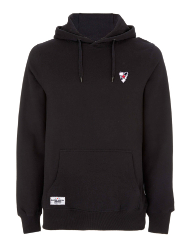 Roter Stern Leipzig - Hoodie - Logo Stick - Black - @ No Borders
