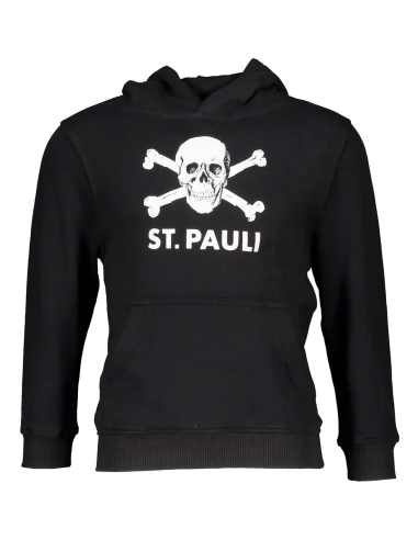 St. Pauli - Hoodie Kids - Skull - Black - @ No Borders