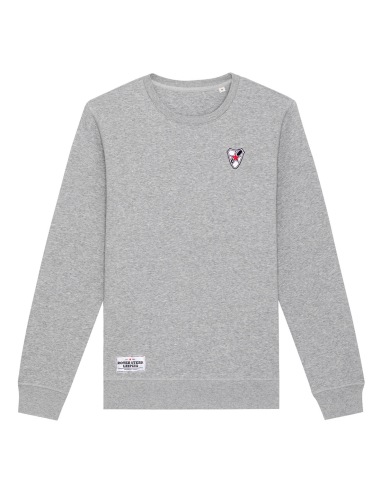 Roter Stern Leipzig - Sweater - Logo Stick - Grey - @ No Borders