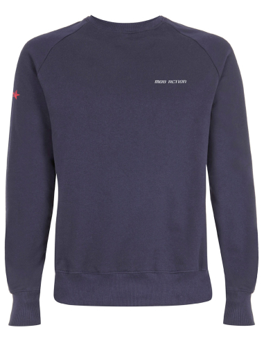 Mob Action Classic - Sweater - Navy/White - @ No Borders