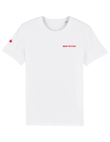 Red Star - Socken - Sticklogo - Weiß - @ No Borders