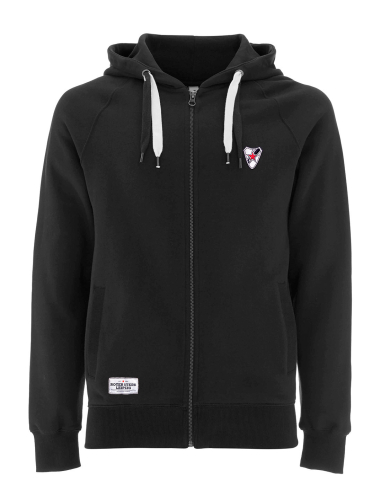 Roter Stern Leipzig - Zipper - Logo Stick - Black - @ No Borders