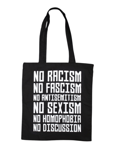 No Discussion - Tote Bag - @ No Borders