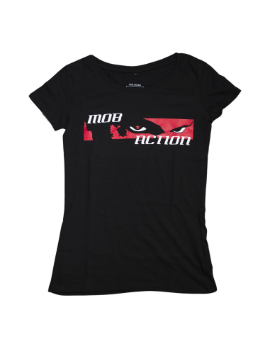 Eyes - Mob Action - T-Shirt fitted - Black - @ No Borders