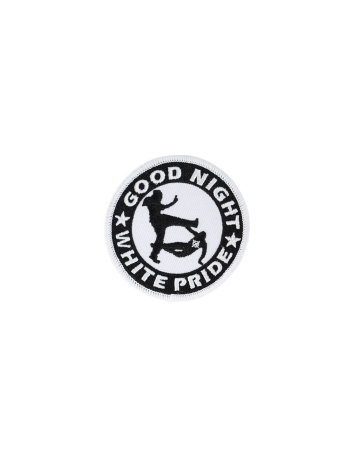 Good Night White Pride - Button - @ No Borders