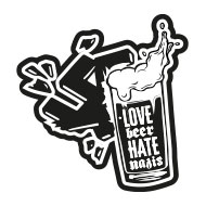 Love Beer Hate Nazis